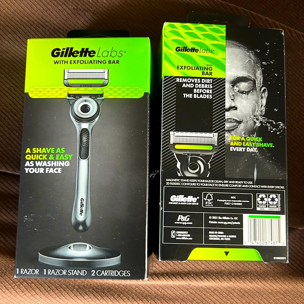 Gillette labs razor